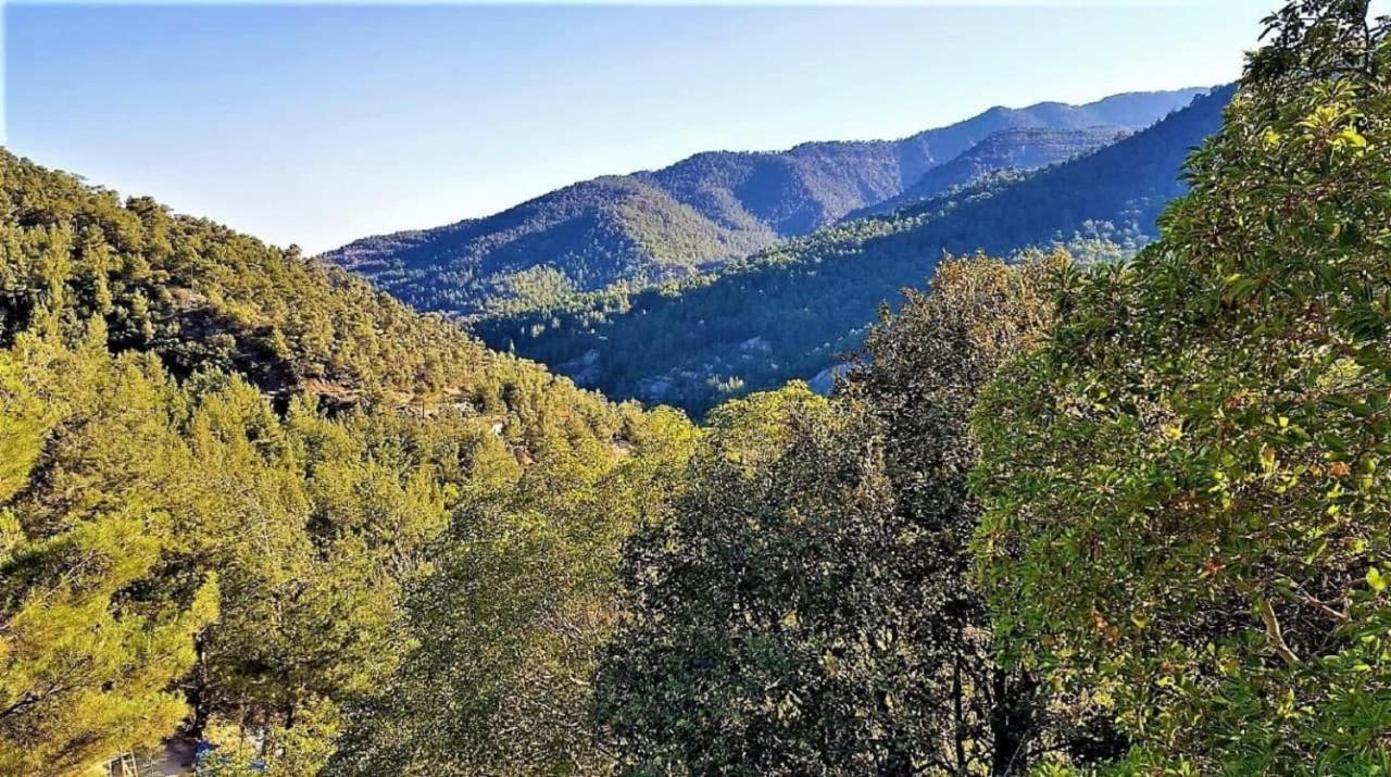The Cosy Mountain Cabin With Stunning Views Near Troodos Kato Amiandos Eksteriør billede